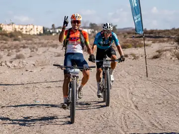 Maté entra victorioso en meta Maté entra victorioso en meta