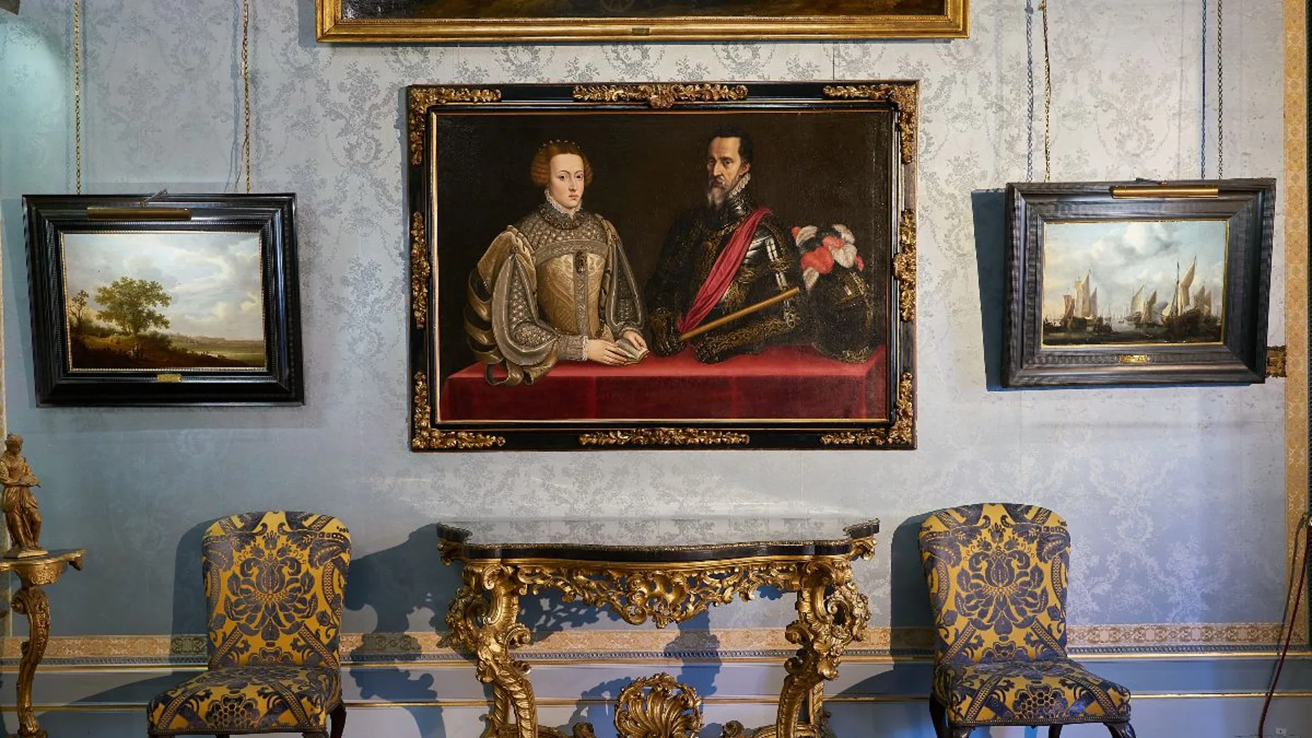 El retrato de los III duques de Alba es una obra de escuela española de principios del siglo XVII y puede verse en el Salón Flamenco del palacio de Liria hasta febrero de 2026