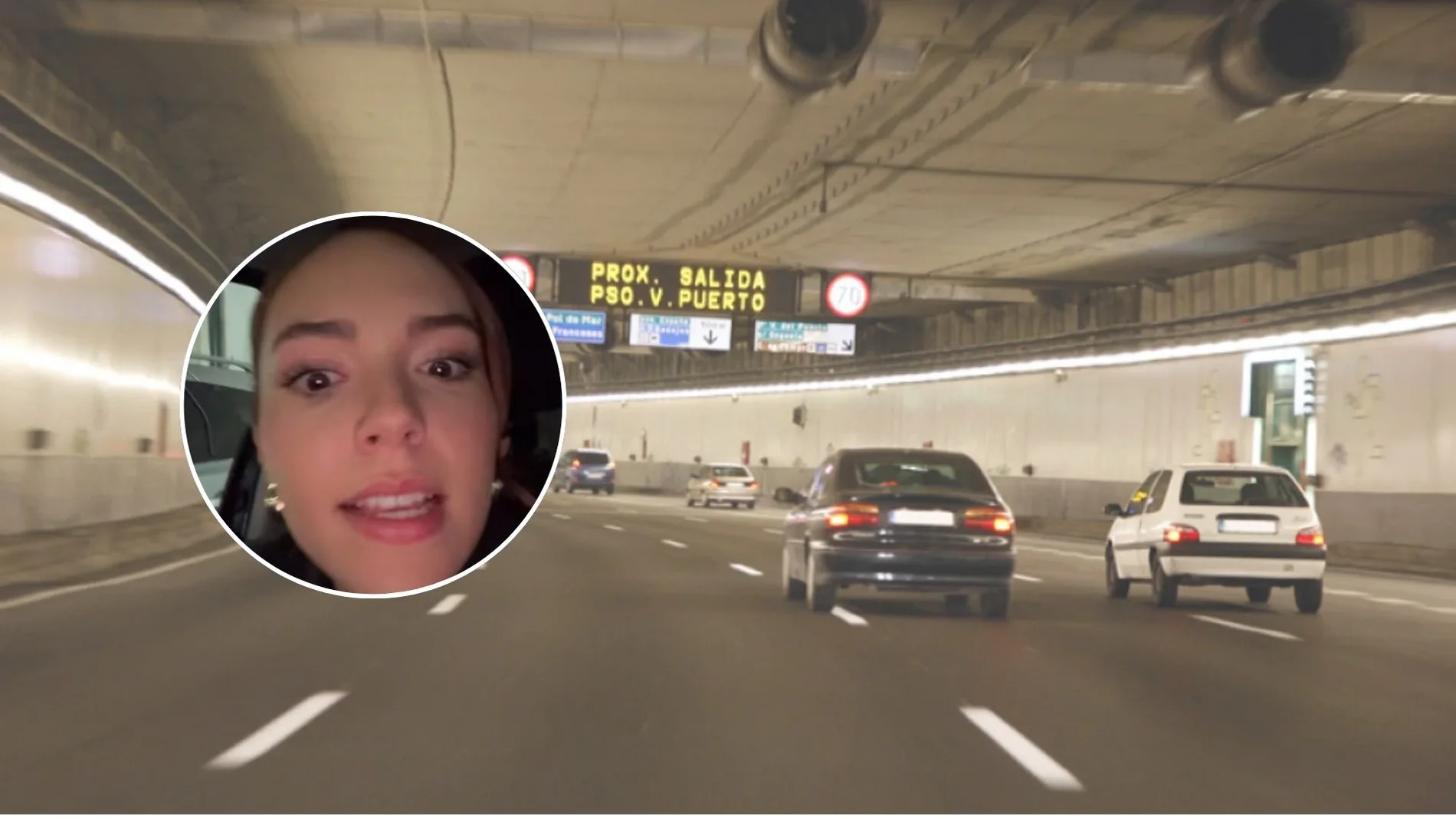 Una joven denuncia en redes el caos de la M-30: "Existe todo menos el modo túnel en Google Maps"
