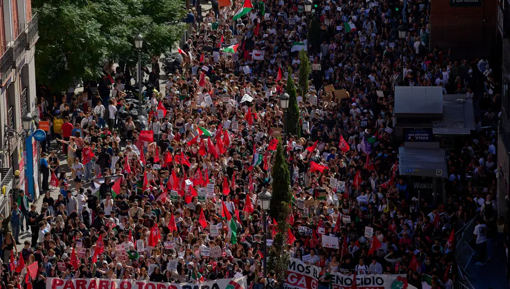 Spain Gaza Flotilla Protest