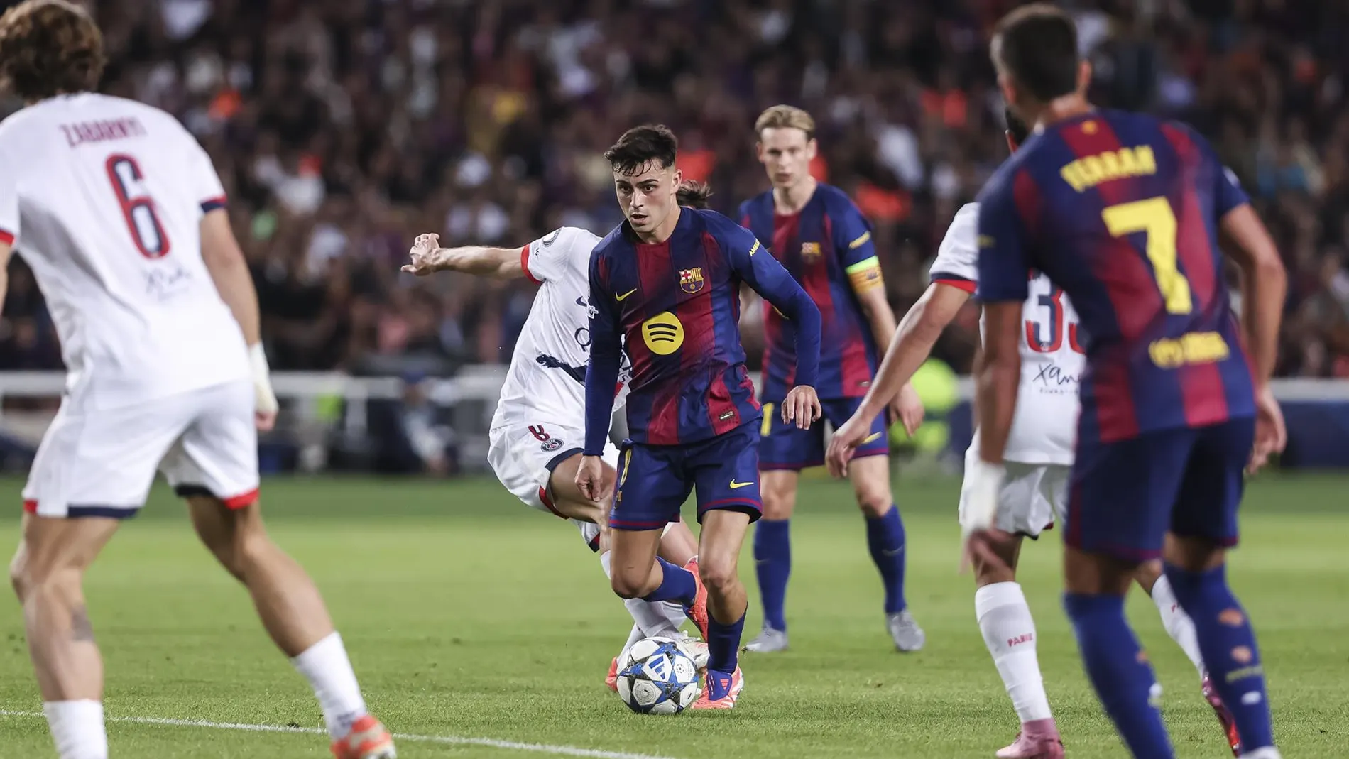 Fútbol/Champions.- Crónica del FC Barcelona - Paris Saint-Germain: 1-2