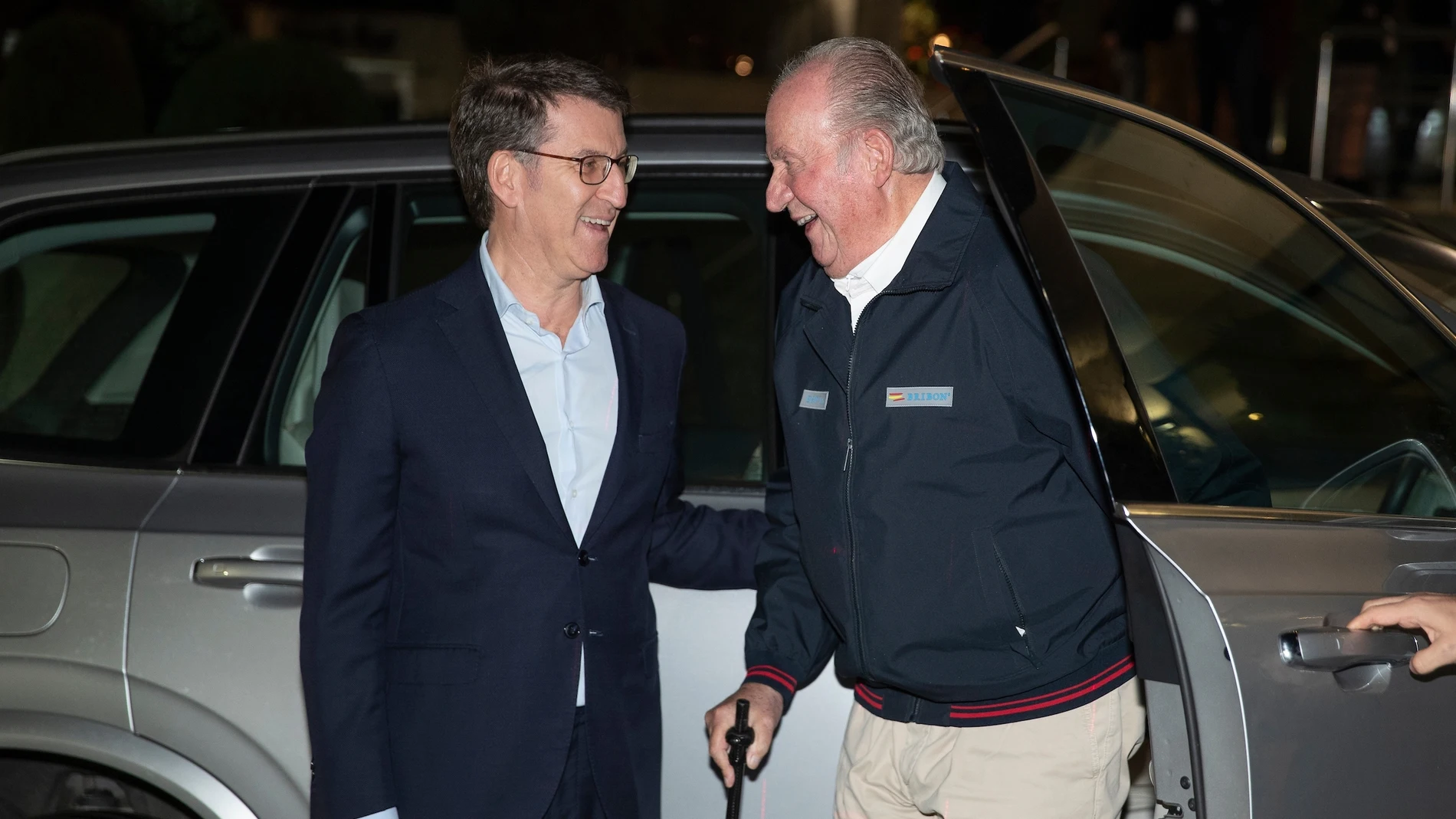 La última imagen que hay del líder del PP con don Juan Carlos es de 2019