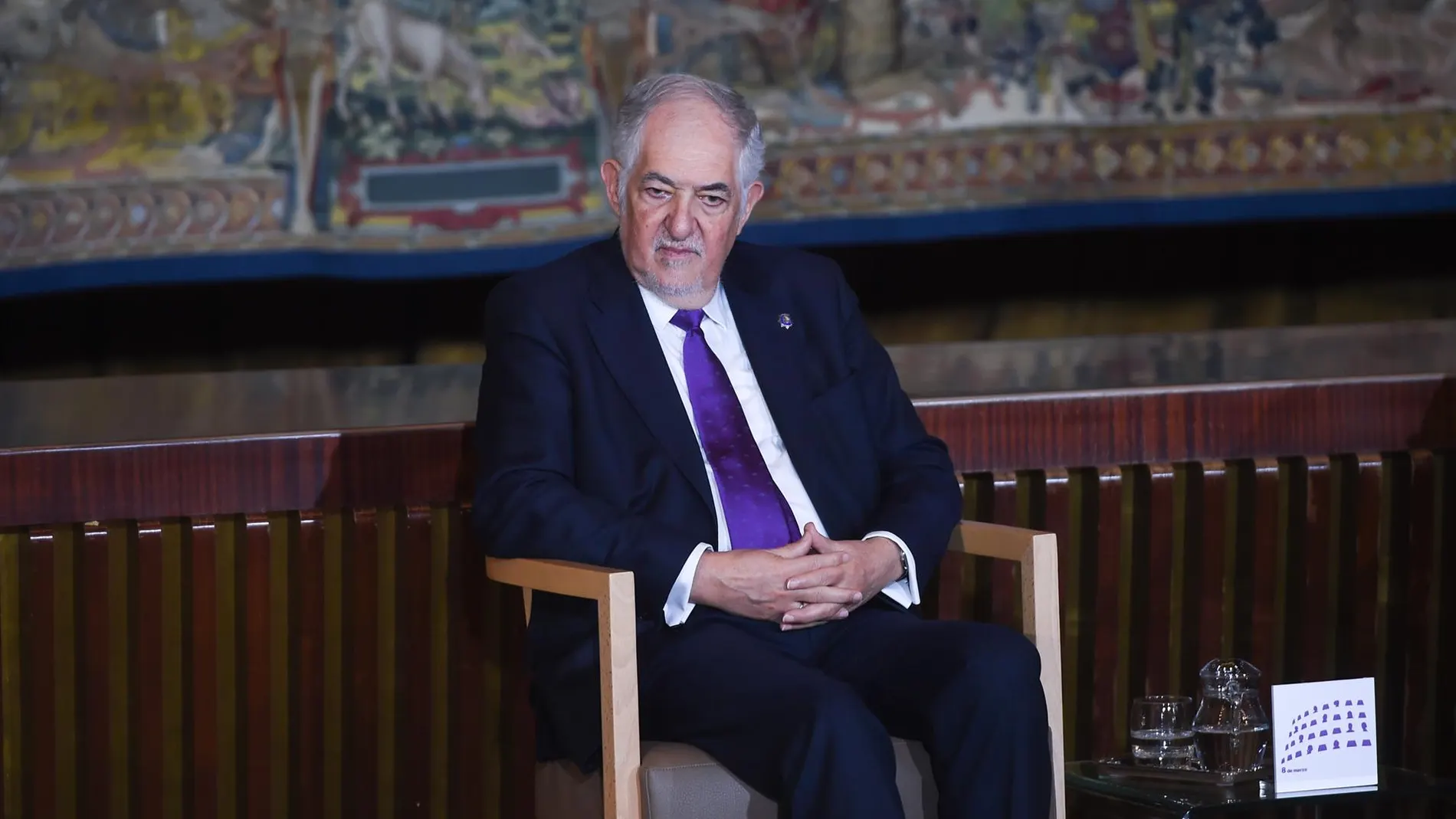 AMP.- Pumpido dice que le "extrañaría" que "España fuera el único país de la UE" que no pueda aprobar una amnistía