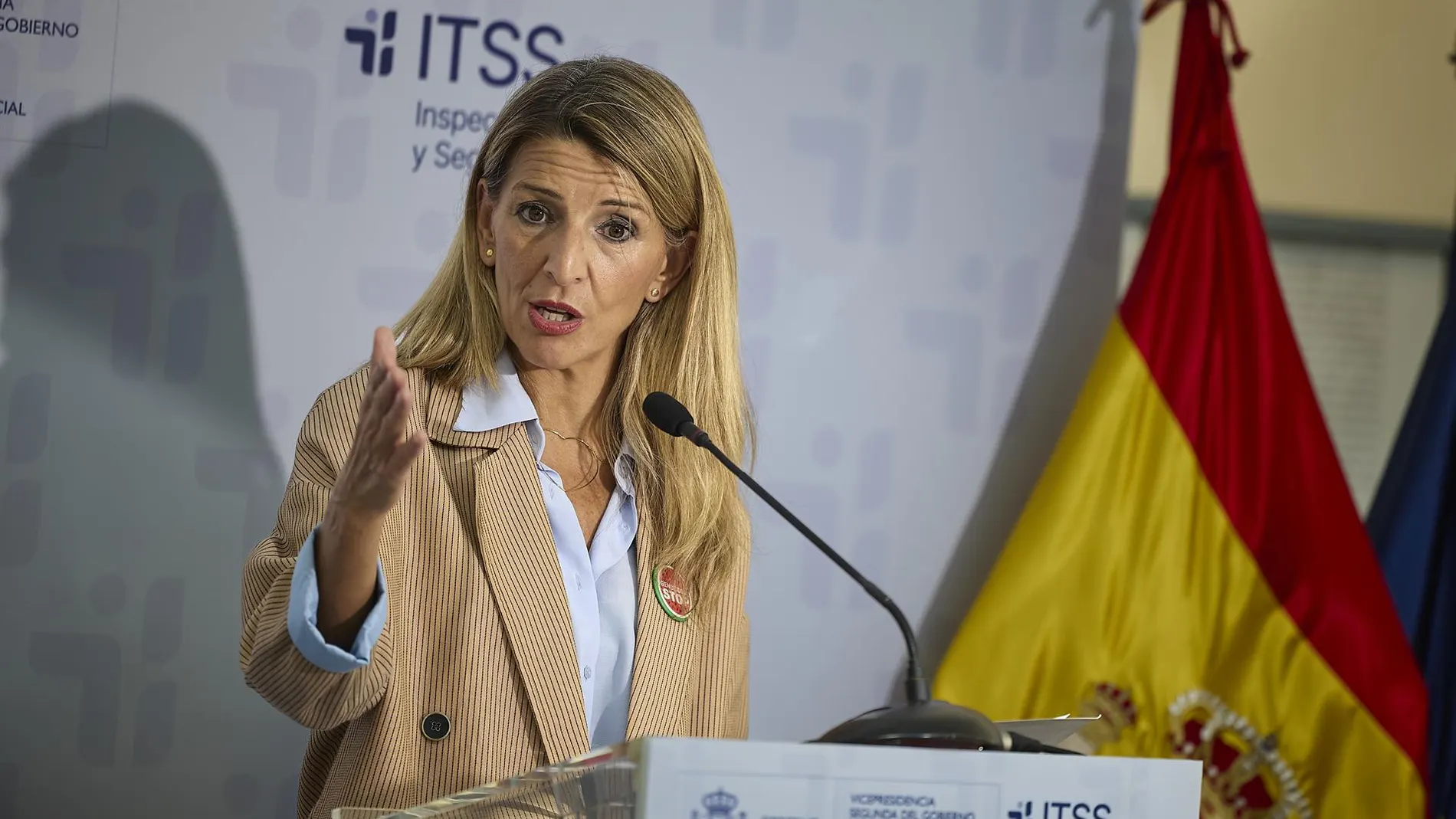 MADRID.-Yolanda Díaz censura que Ayuso se burle de la flotilla y pide a Feijóo que ponga cordura: "Ni siquiera tienen corazón"
