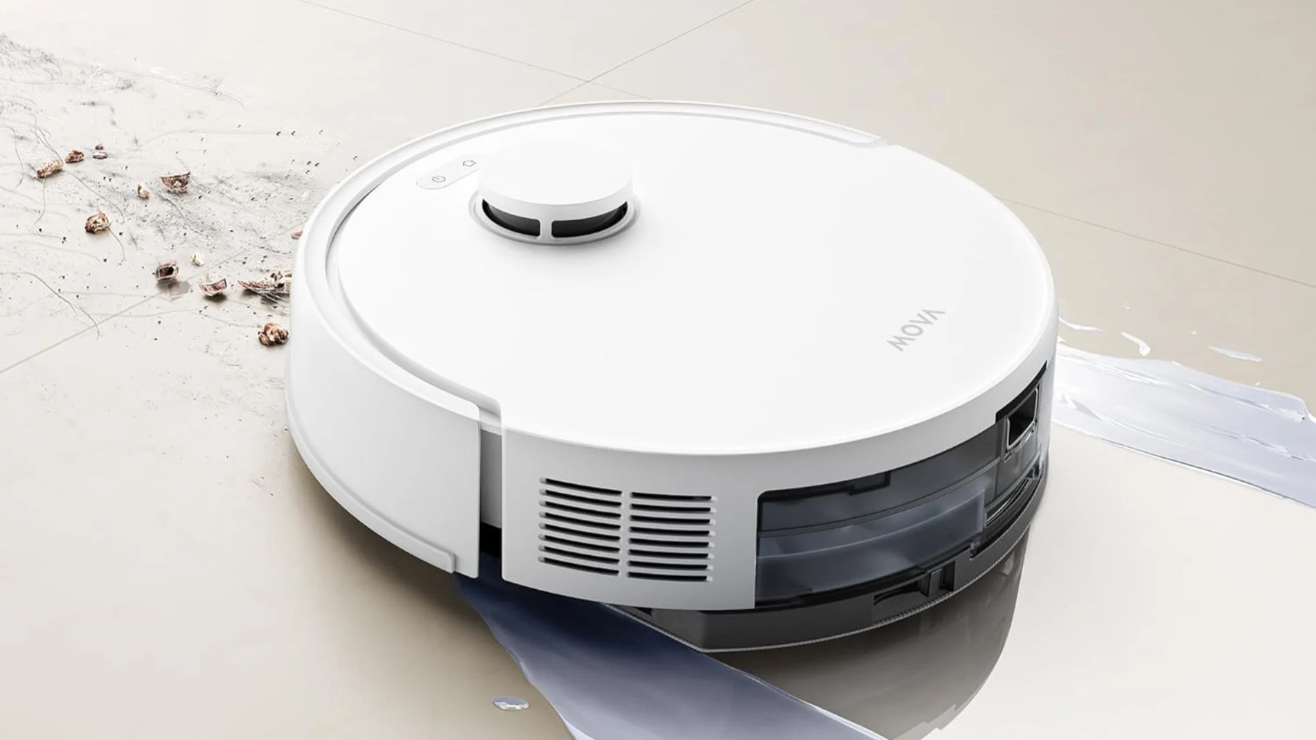 Mova E20, un aspirador potente y compacto