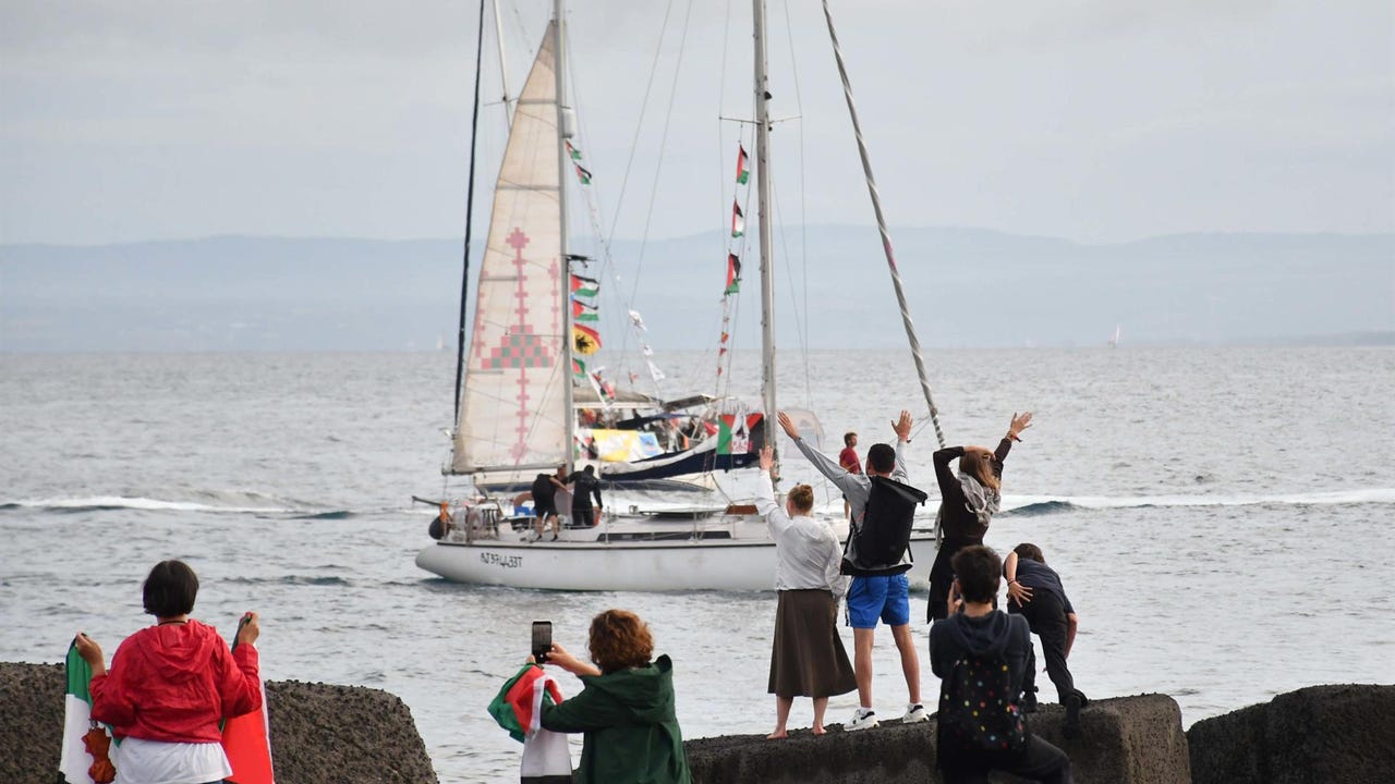 Estos son los integrantes de la Flotilla a Gaza: desde Ada Colau hasta Greta Thunberg