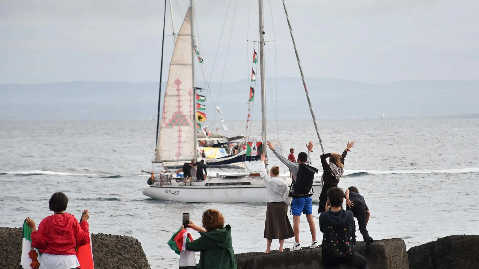 AMP.- Israel intercepta 13 barcos de la Global Sumud Flotilla cerca de Gaza