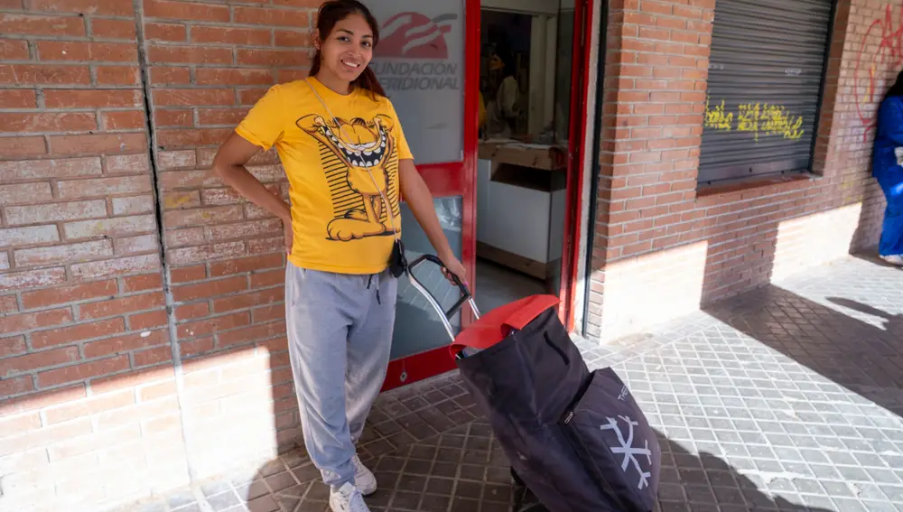 Banco de alimentos para bebés de la Fundación Meridional, en Pozo del Tío Raimundo
