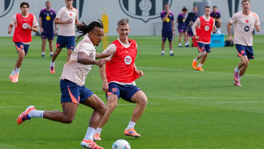 El FC Barcelona prepara su partido ante el Sevilla FC