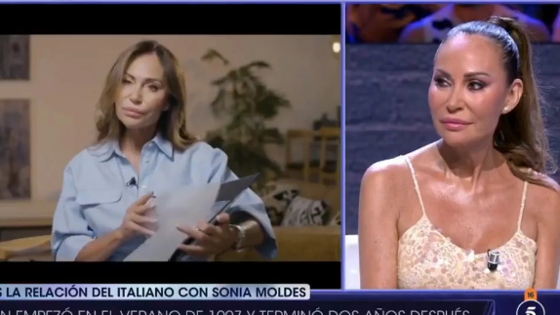 Las pruebas de Sonia Moldes que dejan a Alessandro Lequio como mentiroso