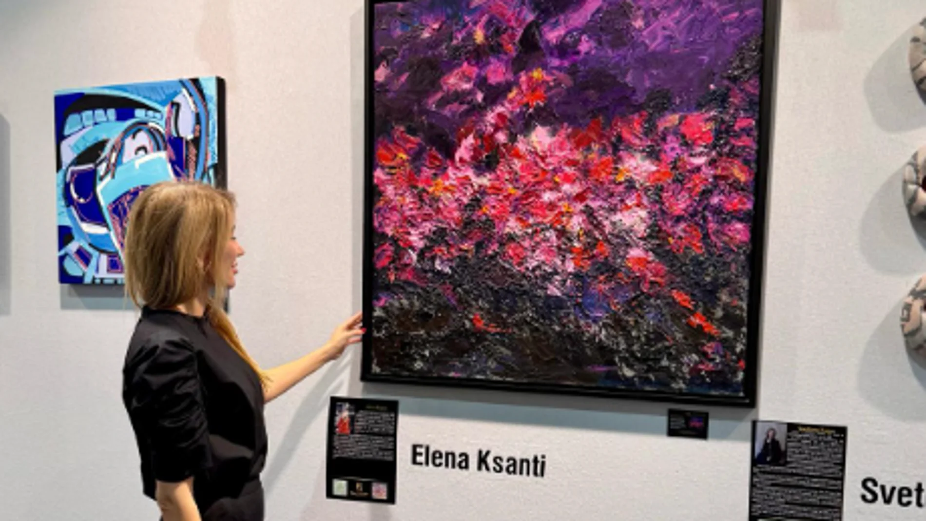 Arte G Gallery conquista al público en la reconocida feria de arte Art3f en París