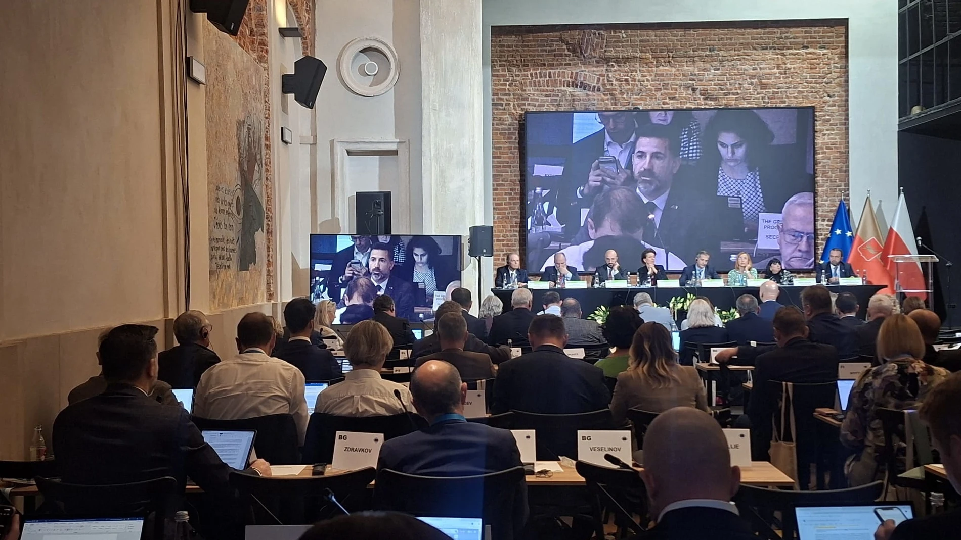 Murcia reivindica en Polonia la interconexión de cuencas en el Comité Europeo de las Regiones