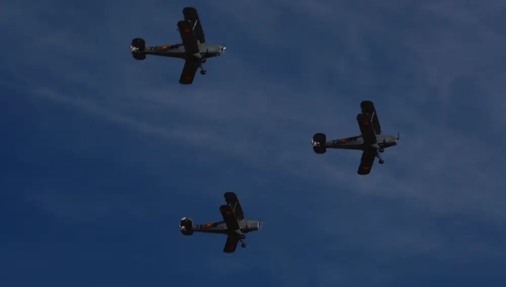 Vuelo de exhibición de la Fundación Infante de Orleans