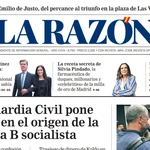 Portada de LA RAZÓN de este sábado 4 de octubre de 2025