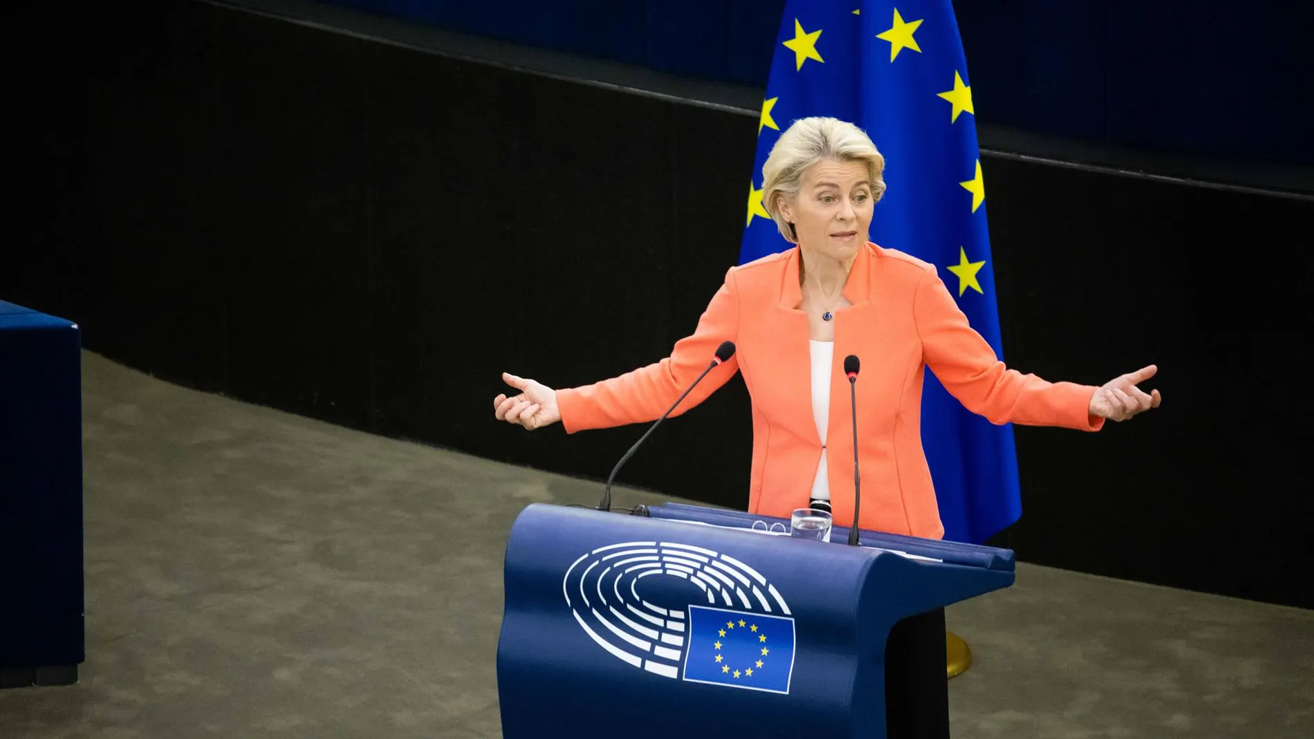 UE.- Von der Leyen se enfrentará mañana a las dos mociones de censura de la izquierda radical y la extrema derecha
