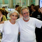 La exalcaldesa Ada Colau y el concejal de ERC Jordi Coronas aterrizan en Barcelona