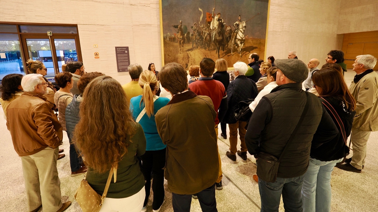 Regresan las visitas guiadas a la colección de obras de arte de las Cortes de Castilla y León