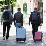 Turistas en Andalucía