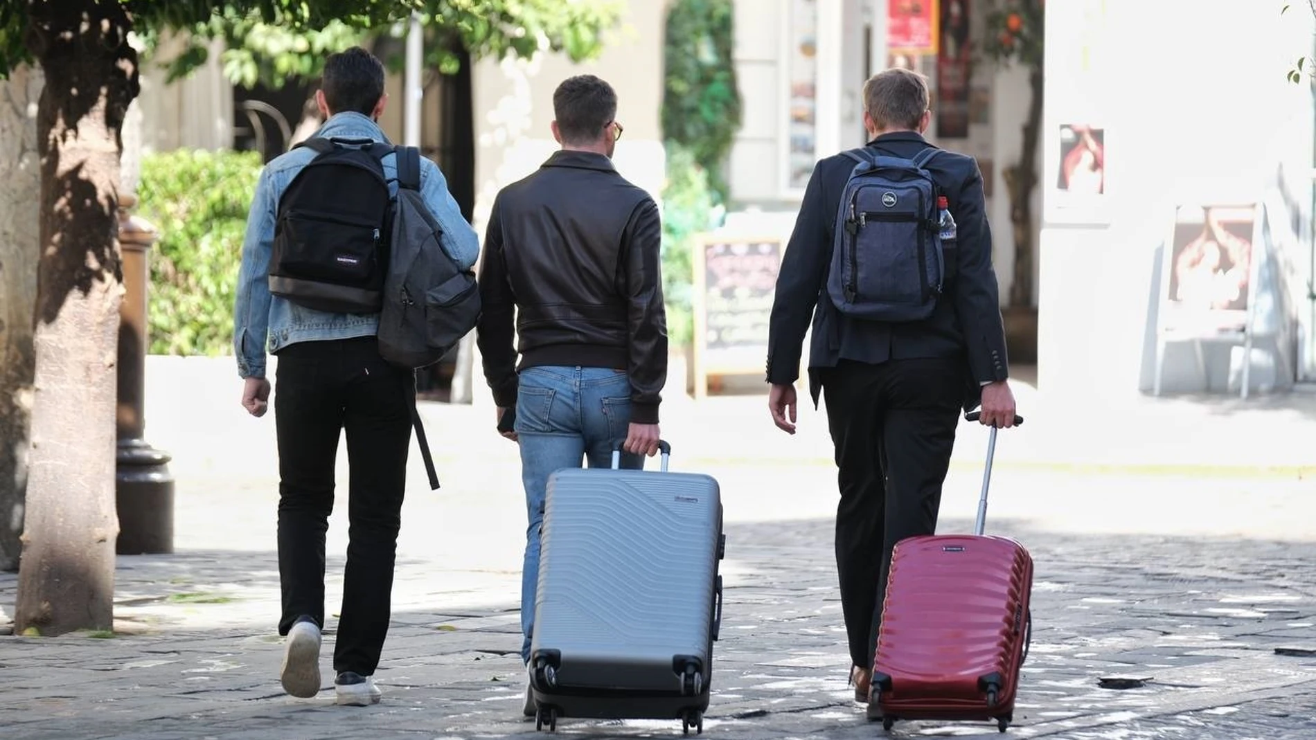 Turistas en Andalucía