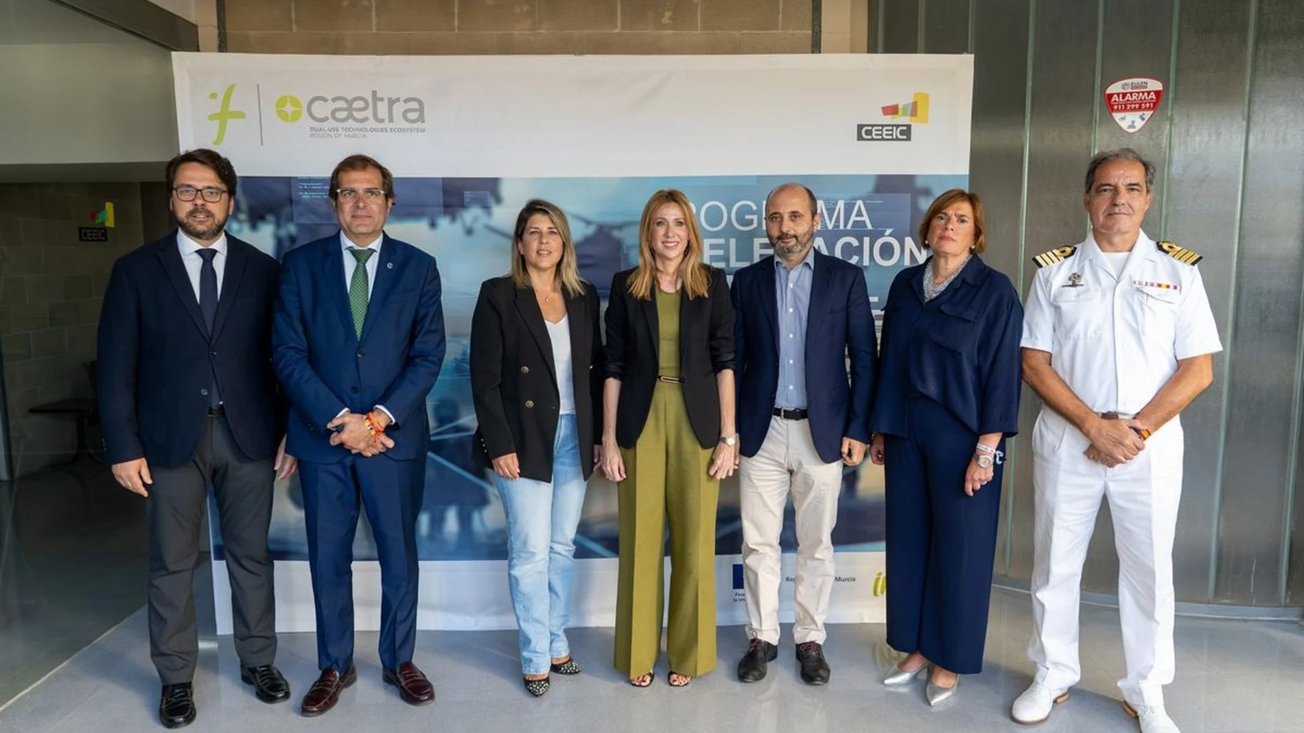 MURCIA.-La primera aceleradora comercial de la defensa impulsa desde Cartagena 12 empresas más en el ecosistema CAETRA