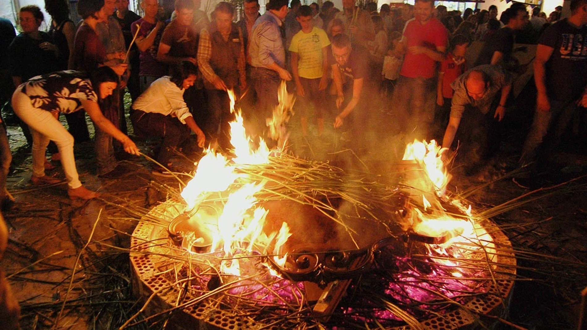 Así es la Fiesta de la Crujía de Gamones en Ubrique que quieren declarar Bien de Interés Cultural