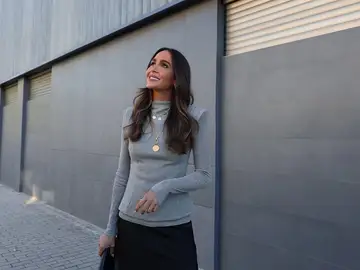 Rocío Osorno y su look de Zara más tendencia. Rocío Osorno y su look de Zara más tendencia.