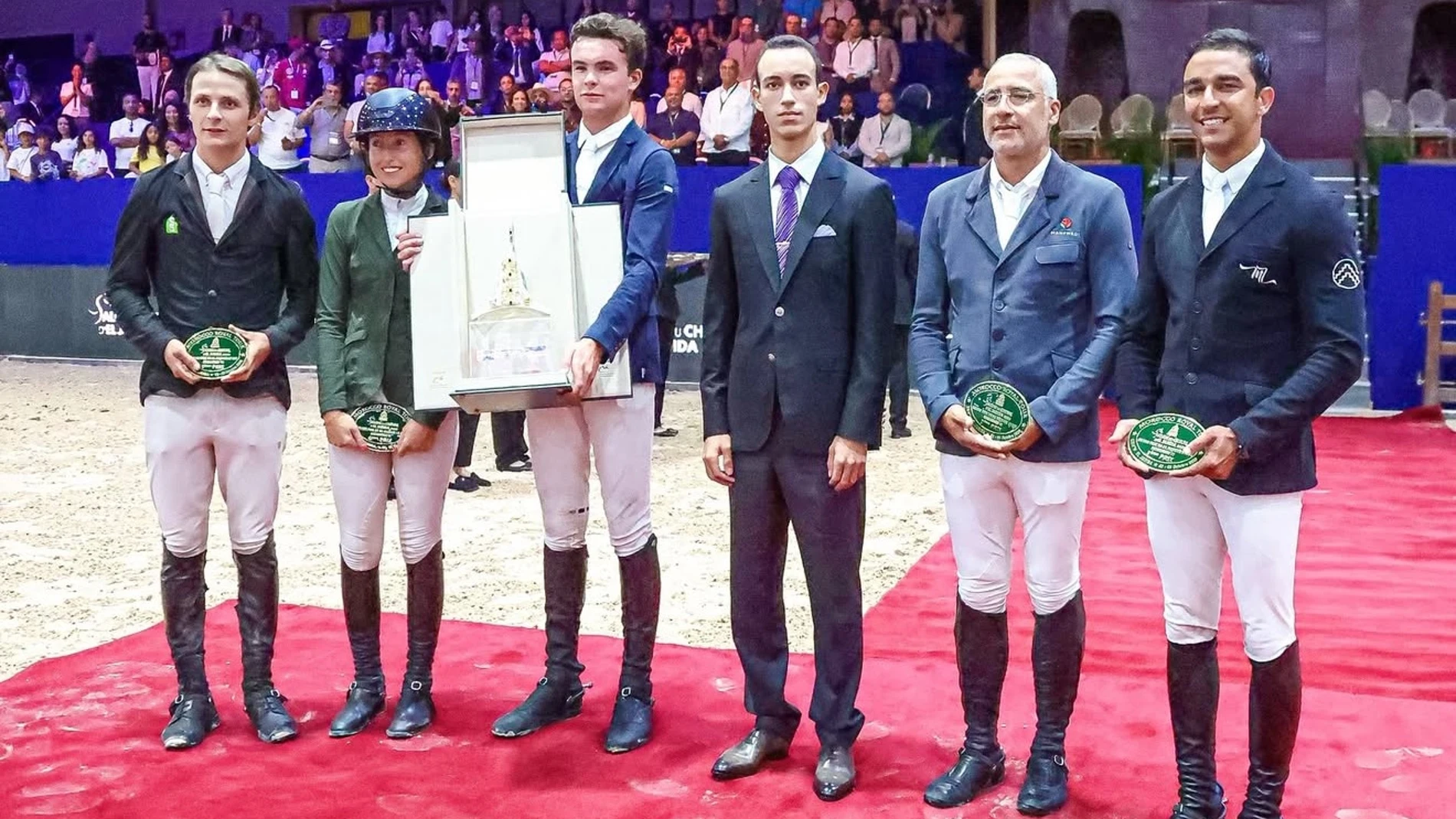 Entrega de premio del Morocco Royal Tour en El Jadida