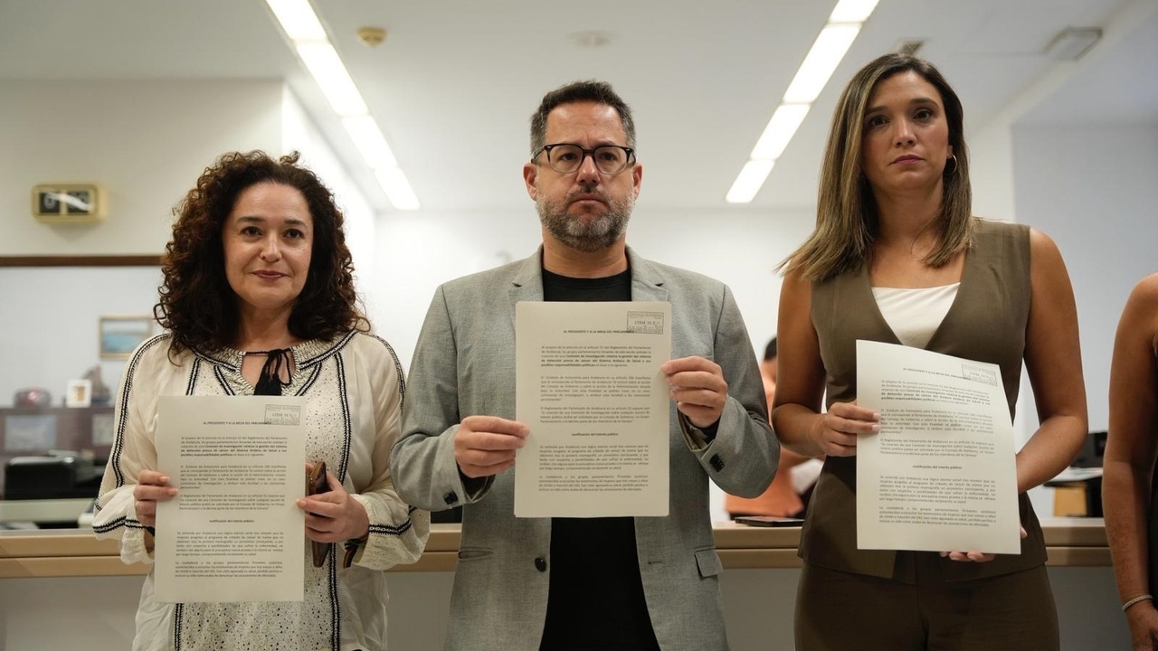 Frente común de la izquierda andaluza: registran su solicitud de comisión de investigación por el cribado de cáncer de mama