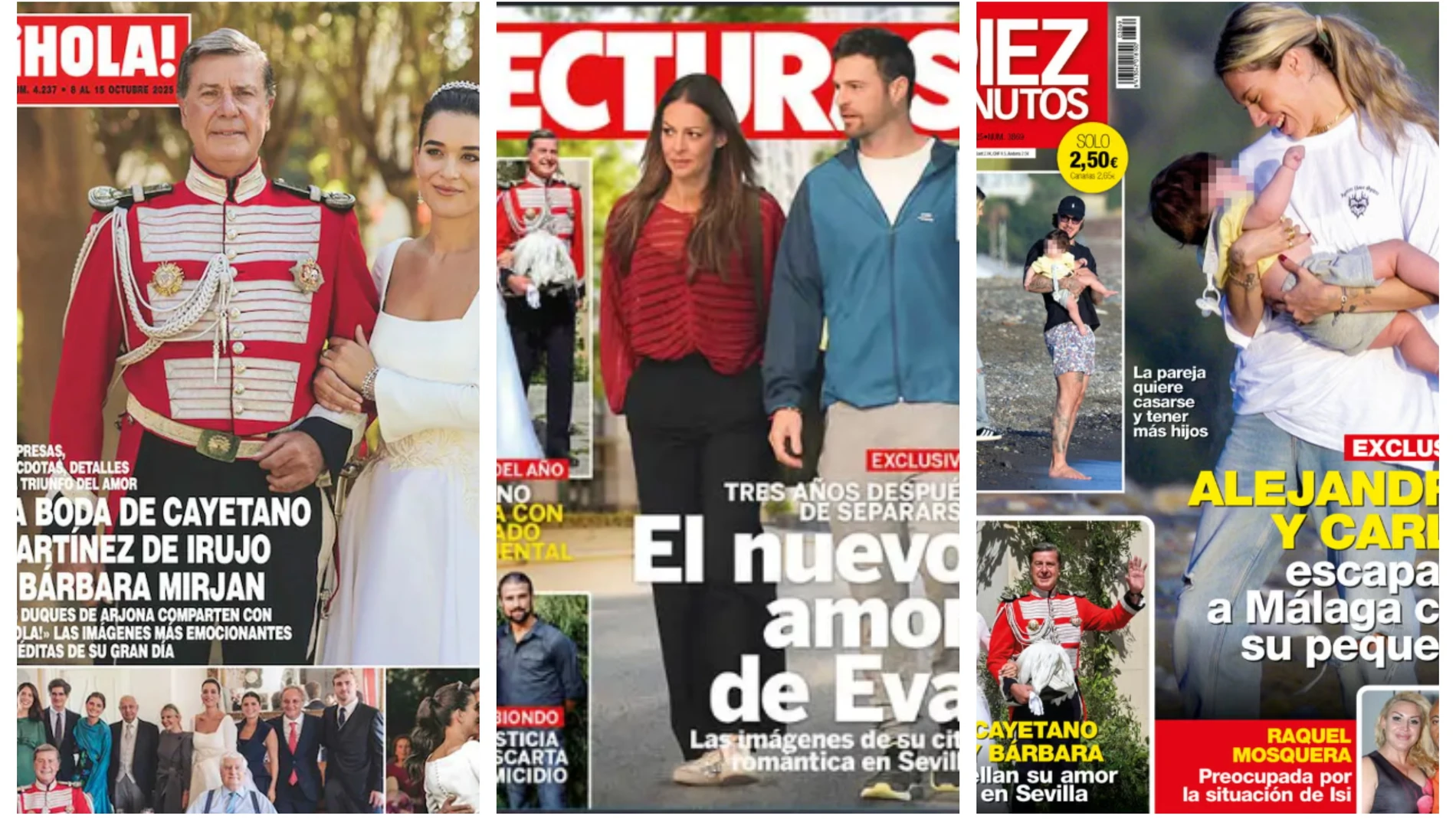 Portadas revistas del corazón 8 de octubre de 2025