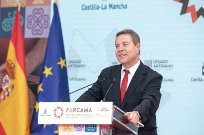 El presidente de Castilla-La Mancha, Emiliano García-Page