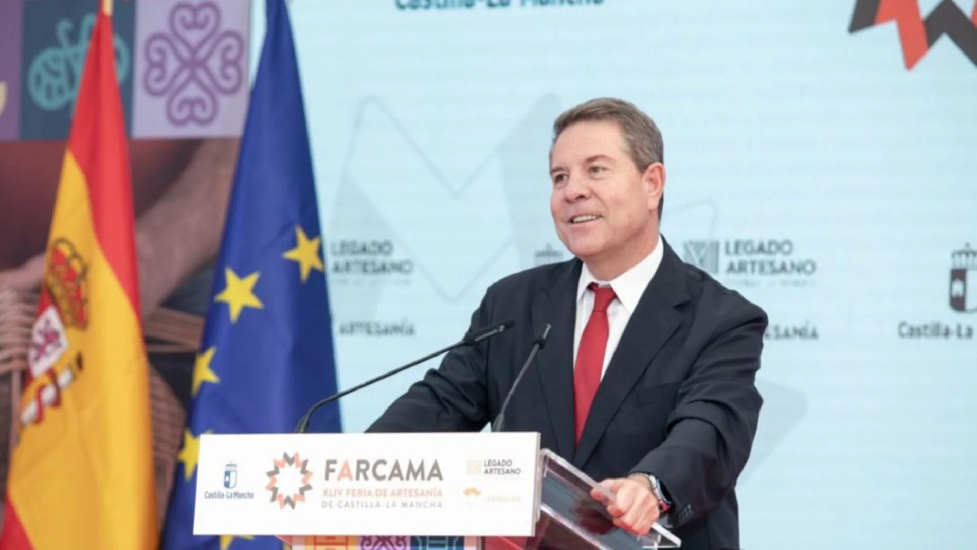 El presidente de Castilla-La Mancha, Emiliano García-Page