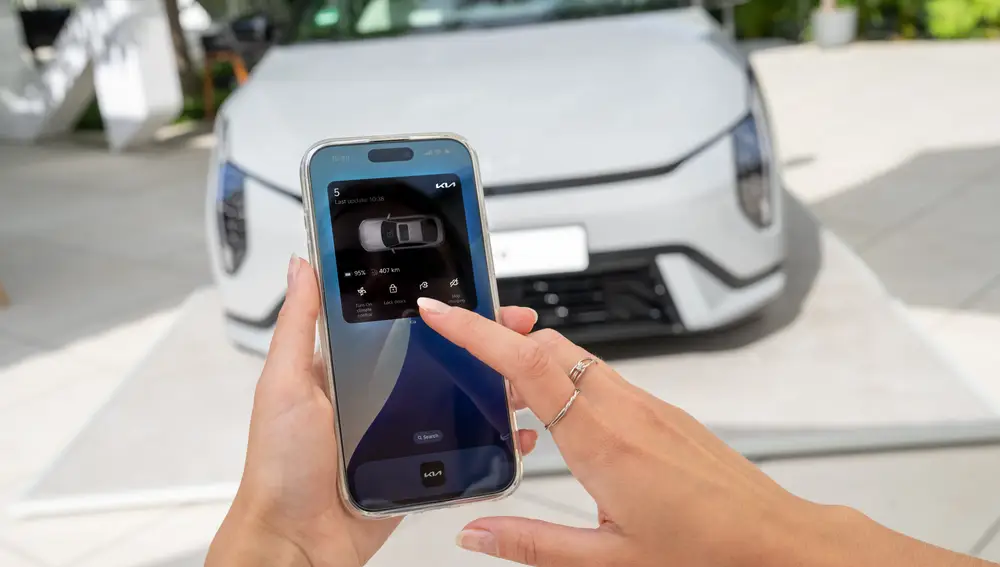 App del EV4 con distintas funciones
