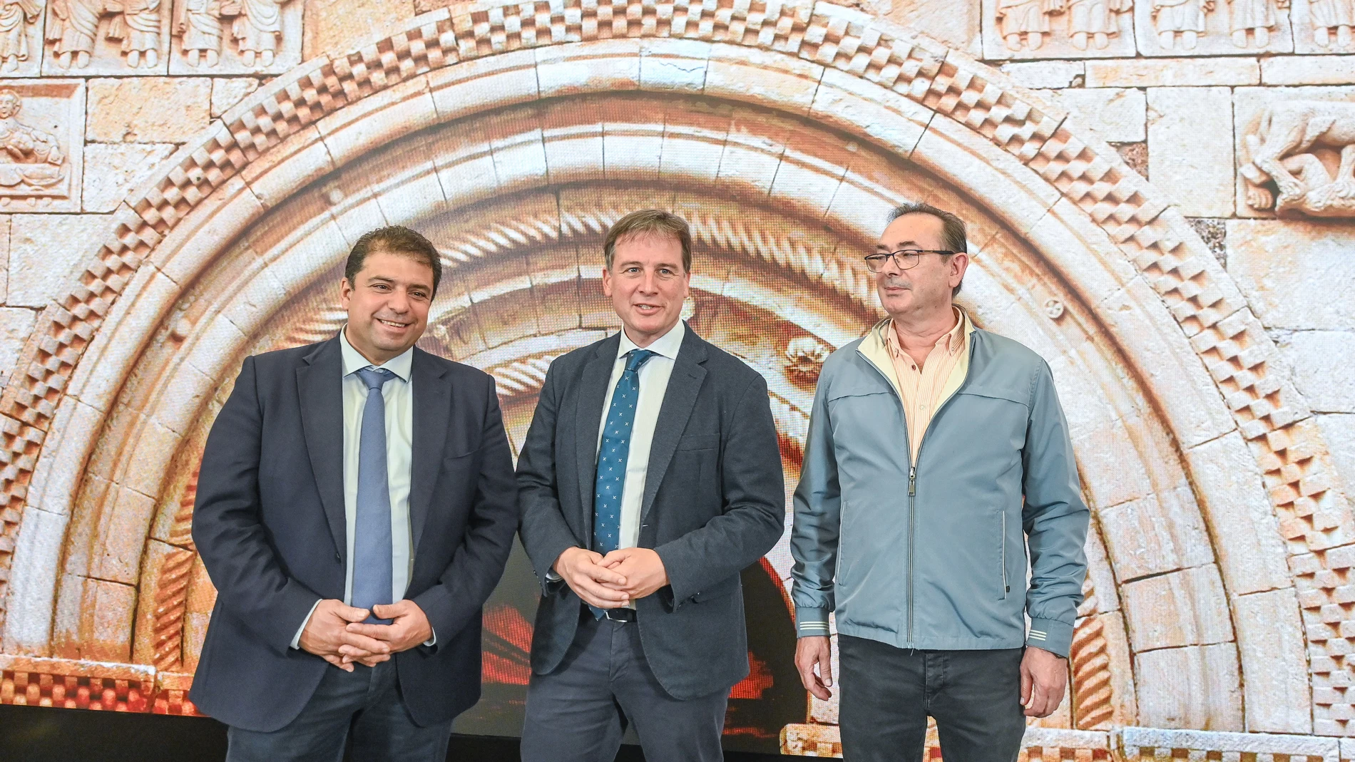 Borja Suárez en la presentación del proyecto