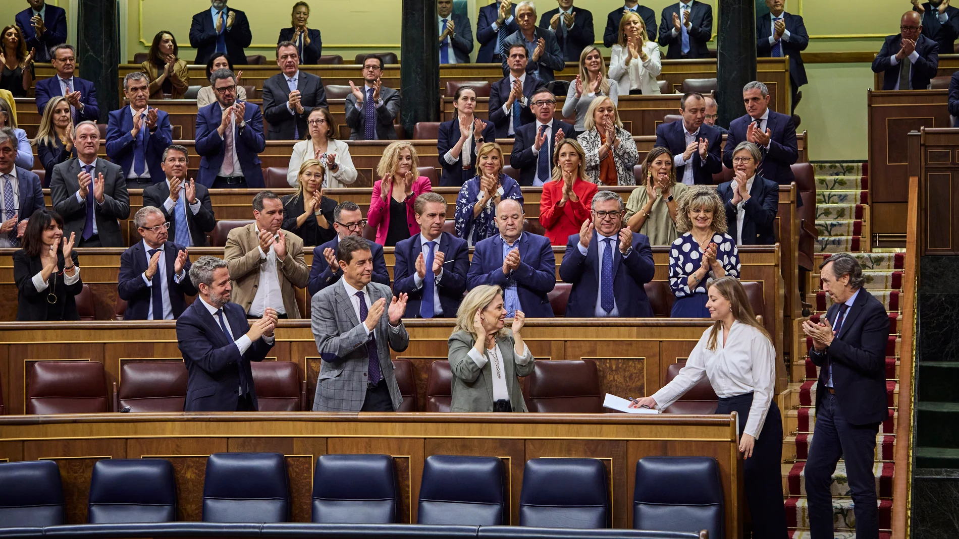 Pleno del Congreso de los Diputados. Ester Muñoz.(PP) © Alberto R. Roldán / Diario La Razón. 08 10 2025