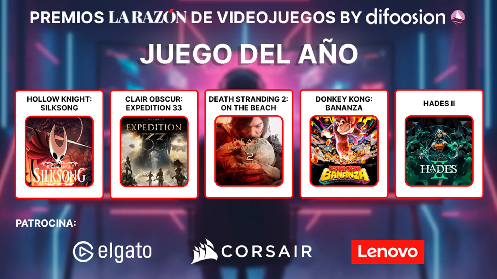 Premios La Razón de Videojuegos by Difoosion: estos son los finalistas a mejor juego del año