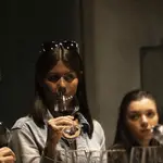 Varios visitantes en la Ruta del Vino de la Ribera del Duero