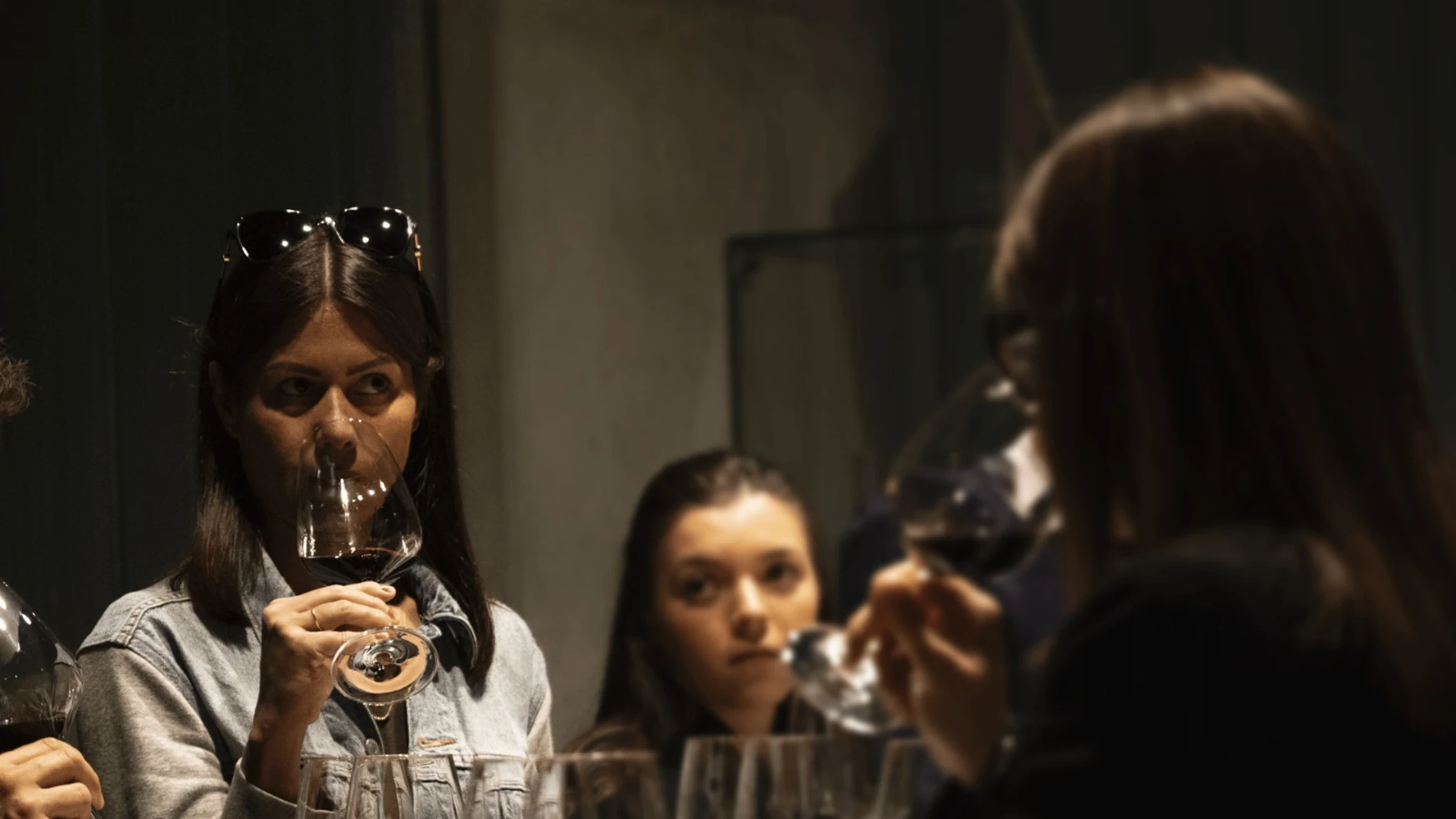 Varios visitantes en la Ruta del Vino de la Ribera del Duero