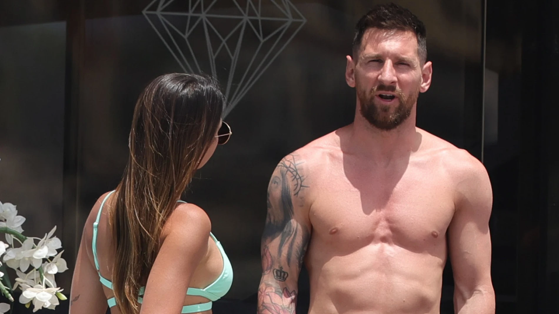 Leo Messi en Ibiza en una imagen de archivo