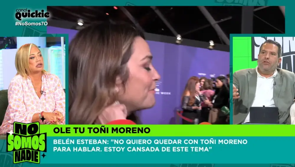 Belén Esteban en "No somos nadie"