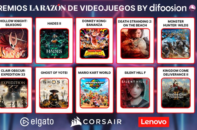 Premios La Razón de Videojuegos by Difoosion: vota al mejor juego del año