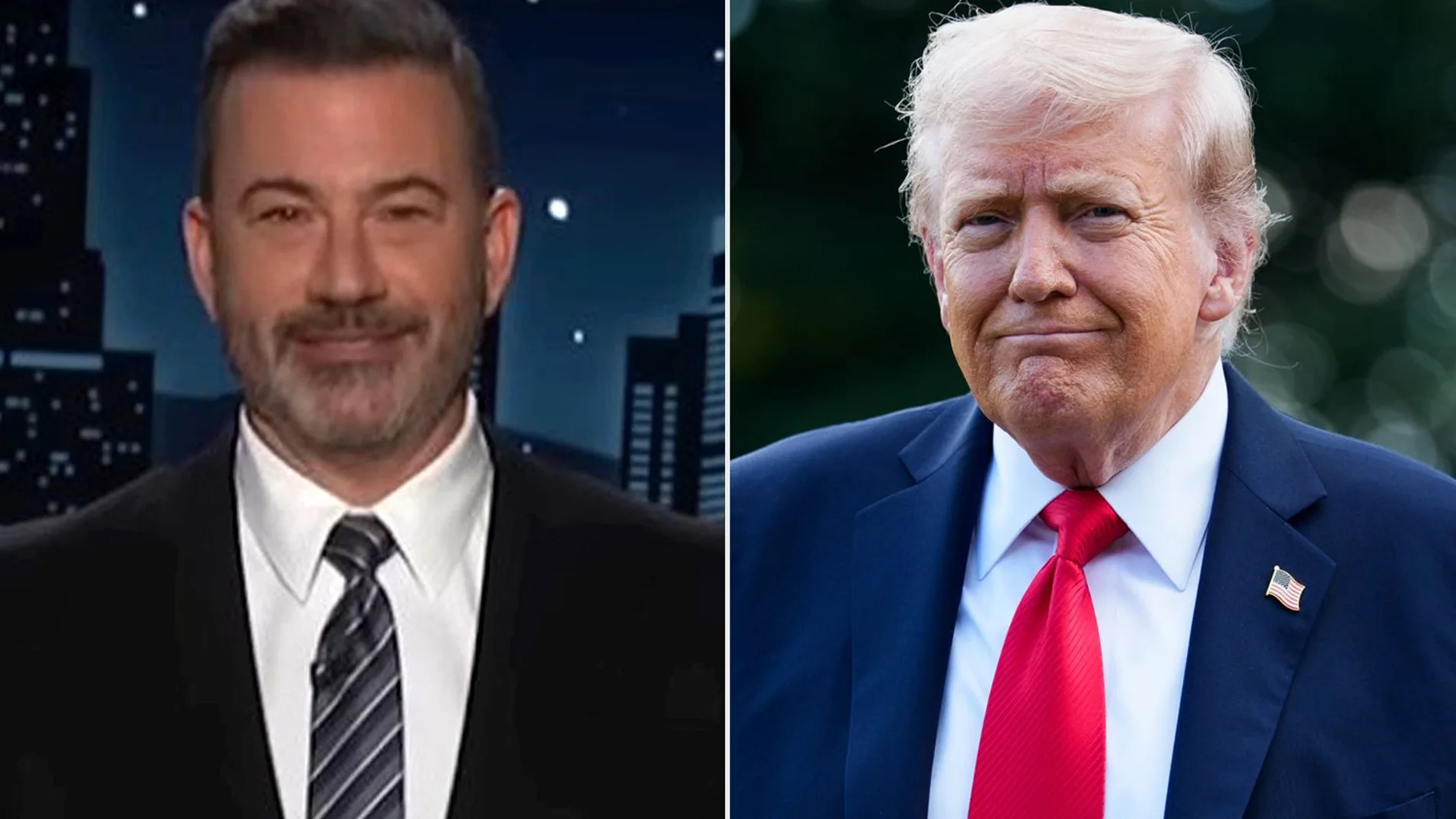 La guerra entre Jimmy Kimmel y Donald Trump continúa