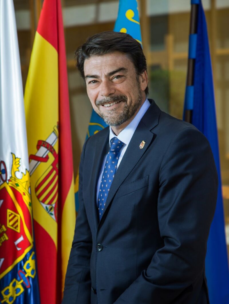 El alcalde de Alicante, Luis Barcala