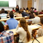 Una clase en un colegio