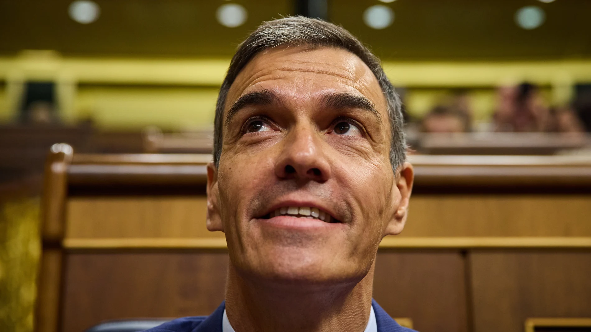 El presidente del Gobierno Pedro Sánchez, en el Congreso de los Diputados