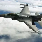 Imagen de archivo de un F-16