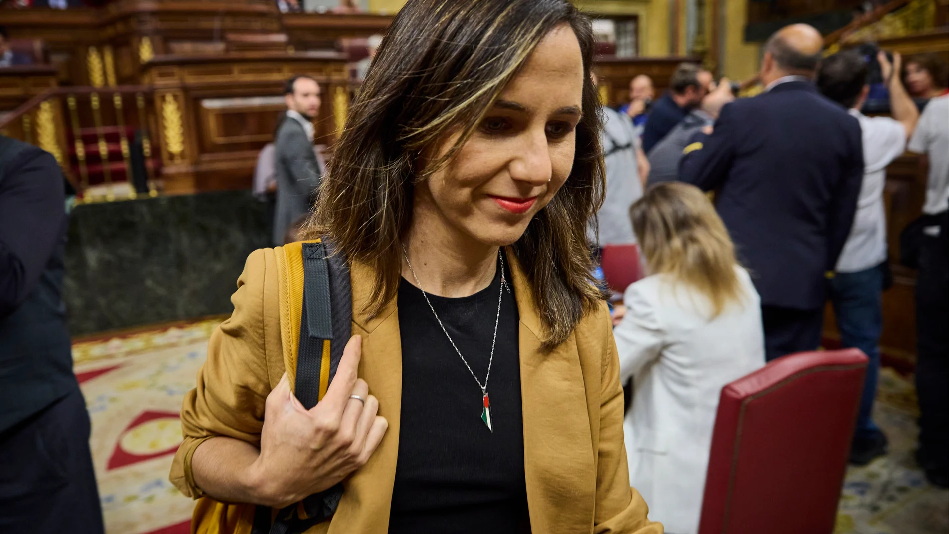 Sesión de control al Gobierno en el Congreso de los Diputados. Ione Belarra. © Alberto R. Roldán / Diario La Razón. 08 10 2025