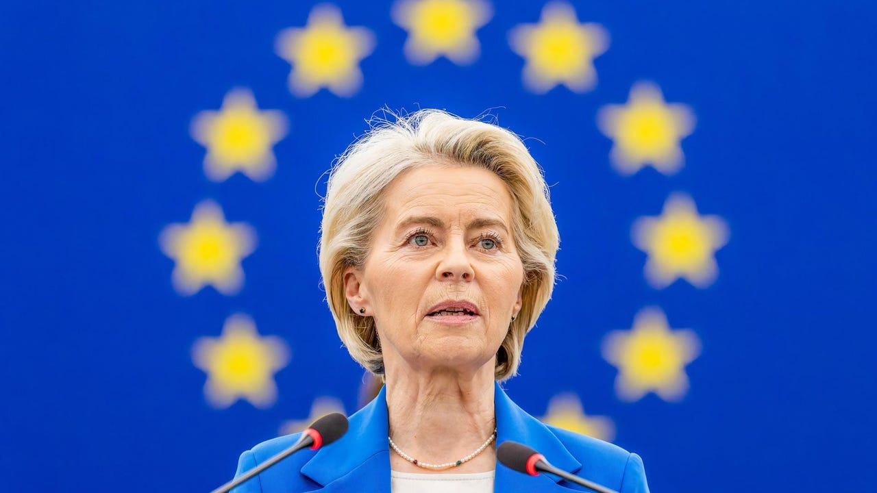Von der Leyen defiende que el muro antidrones cubra también el flanco sur ante la "guerra híbrida" de Rusia