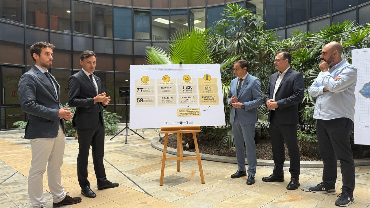El Gobierno regional elabora un mapa de suelos públicos para construir casas asequibles