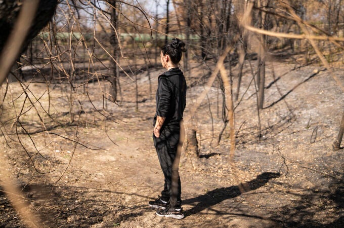 Elena Spiridon, la viuda de Mircea, el hombre que falleció en el incendio de Tres Cantos: «¿Cómo vamos a volver a la vida de antes?» 