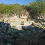 Los restos de la cárcel de Noto Antica 